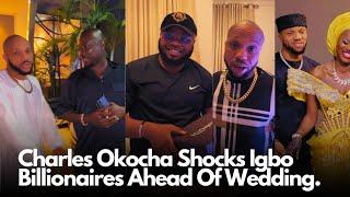 Charles Okocha Shocks Igbo Billionaires, Obi Cubana, Ifeanyi Odii, Ahead Of Wedding With His Wife.