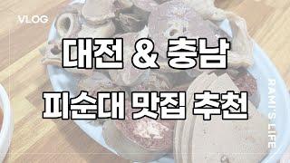 충남 대전 안주의 끝판왕 순대 중에 왕 피순대 맛집 어디로 가야하나? 논산 연산 '원조연산할머니순대' / 대전 도안 '옛날토종순대'