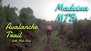 Avalanche MTB Trail Madeira with a Secret beer stop near the end! | Prazares #strava  #mtb #gopro