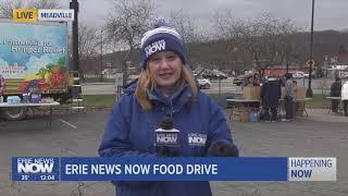 Erie News Now Food Drive in Meadville