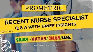 Prometric Questions & Answers for Nurses 2024 | Prometric Saudi, HAAD, DHA, QATAR & OMAN #prometric