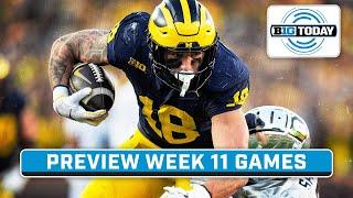 Preview Week 11 Football; What Should Big Ten Teams Work on During Their Bye Week? | B1G Today