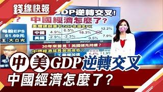 美上季GDP成長大勝中國 將持續領先?　台股企業半年報體檢 五大成長王出列│主播賴家瑩｜【錢線快報】20210817｜非凡新聞