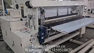 Kyrgyzstan good price 1850mm toilet tissue paper making machine and manual cutting machine