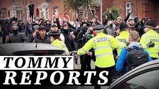 Muslim rioters ATTACK Tommy Robinson voters with bottles, bricks in Oldham | Jessica Swietoniowski