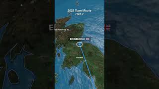 2022 Travel Route - Part 2 
