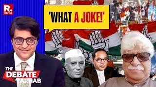 Prof. Akhil Swamy Compares Himself To Nehru, Kharge To Ambedkar, Arnab Reacts