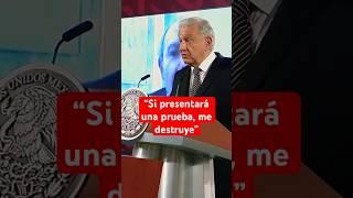 AMLO pide a Anabel Hernández que pruebe que tiene nexos con el Cártel de Sinaloa #shorts