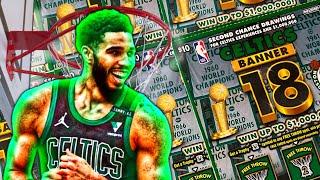 BOSTON CELTICS NBA CHAMPIONSHIP OFFICIAL LOTTERY TICKETS