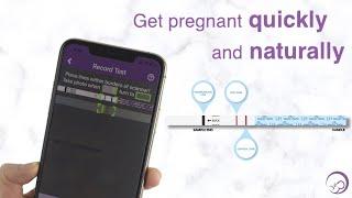 Easy@Home Ovulation Test for TTC paired with Ovulation Calendar App Premom!