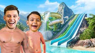 KARDEŞİM İÇİN AKŞAM AQUAPARK AÇTIRDIM!!