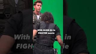 Fighter | Behind the Scenes | Hrithik Roshan Fighting | Rishabh Sawhney | Vivek Dwivedi | #shorts