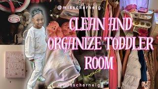 Clean and Organize Toddler Room