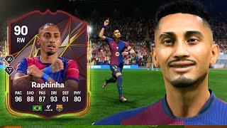 90 World Tour SBC Raphinha.. Just WATCH THIS  FC 25 Player Review