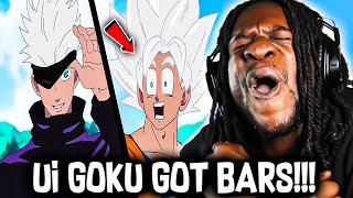 Goku vs Gojo RAP BATTLE! (REACTION)