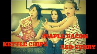 FoodMania Review: Funky Kettle Chips - Red Curry & Maple Bacon