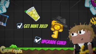 I Can't Believe I Got the Mint Julep! Guild Upgrade & News! | Growtopia