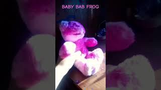 AHHH BABY BAB FROG #Buildabear #frog #pink #cute #YAY