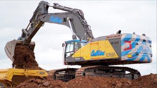 Collins Earthworks Volvo EC950F (First in U.K.)