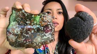 Moldavite and Pallasite Meteorite Experience