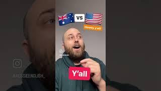 ‘Y’all’ in Australian vs American English #shorts #australia #aussieenglish