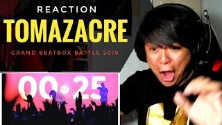 REACTION | TOMAZACRE | Grand Beatbox Battle 2019 | Solo Elimination