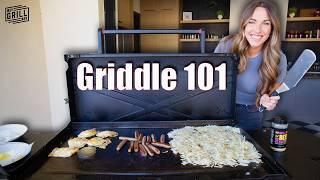 BBQ GRIDDLE 101: A Beginner's Step-by-Step Guide To Learning How To Cook On A Flat Top Griddle