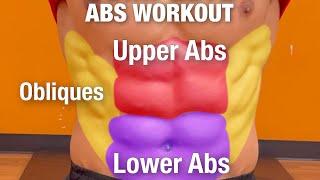 COMPLETE Abs Workout ( TARGET THEM ALL!)