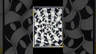 Fun doodle tutorial #doodle #zentangle #abstract #creativeart #artwork