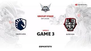 Team Liquid vs Alter Ego GAME 3 MPL ID S14 | AE VS TLID ESPORTSTV