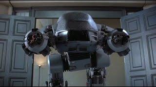 RoboCop (1987) - ED-209 Malfunctions | 1080p HD