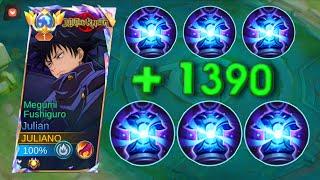 JULIAN 6X CONCENTRATED ENERGY BUILD = GOD MODE?! - Mobile Legends