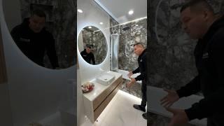 ШИКАРНЫЙ САНУЗЕЛ #дизайнинтерьера #ремонт #санузел #йошкарола #интерьер #ремонтквартир