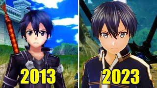 Evolution of Sword Art Online Games (2013-2023)