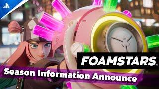 Foamstars - Season Information Announce Trailer | PS5 & PS4 Games