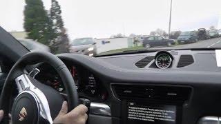 Fast ride in Porsche 911 991 Carrera 4s ! 0-200km/h full throttle accelerations