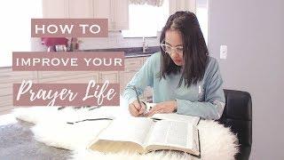 How to Improve Your Prayer Life - (My Prayer Journal Set Up)
