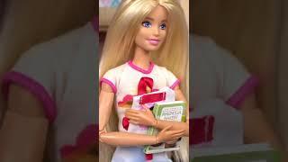 Barbie Doll Morning Routine with DIY Mini Food