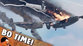 Flying The B-24 Liberator In War Thunder! - We Are Our Own Worst Enemies...