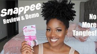 HAIR TIES THAT DON'T BREAK?!| Snappee Review and Demo