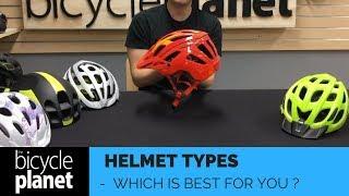 Different Helmet types.... How many are there?