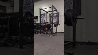 515lb SQUAT #shorts #viral #fitness #motivation #trending #youtubeshorts #fyp