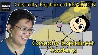 Casually Explained: Cooking | Casually Explained | ImBumi Reaction