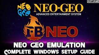 Final Burn NeoNeo Geo Emulation Full Setup Guide 2024 #snk #neogeo #emulator