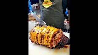 el Chicharron Relleno  Tostaiitoo el Lechon ️ Blandito.. el Cuerito.. Uffff  Solo Escucha !!