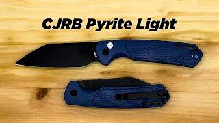 CBRJ Pyrite Light Unboxing Knife Review | Budget EDC Knife 