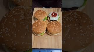 Fresh Burger  Burger recipe  #food #cooking  #food #recipe #hungry #cooking