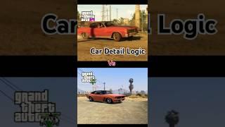 Car Detail Logic In GTA 6 Vs GTA 5 Game's || GTA 6 Vs GTA 5 Car Comparison #gta6 #gta5 #gta6trailer