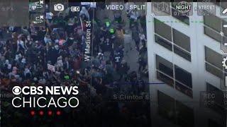 Expert: Helicopter view of Chicago DNC protest seems to show "textbook" police response