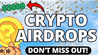 Best Crypto Airdrops for 2025! Don't Miss out!